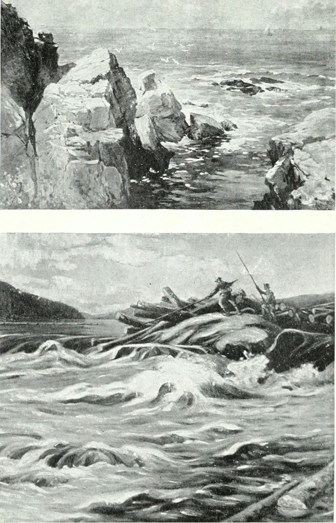 An illustration from Catalogue of the Fiftieth annual exhibition of the Ontario Society of Artists, 1922, leaf 33
