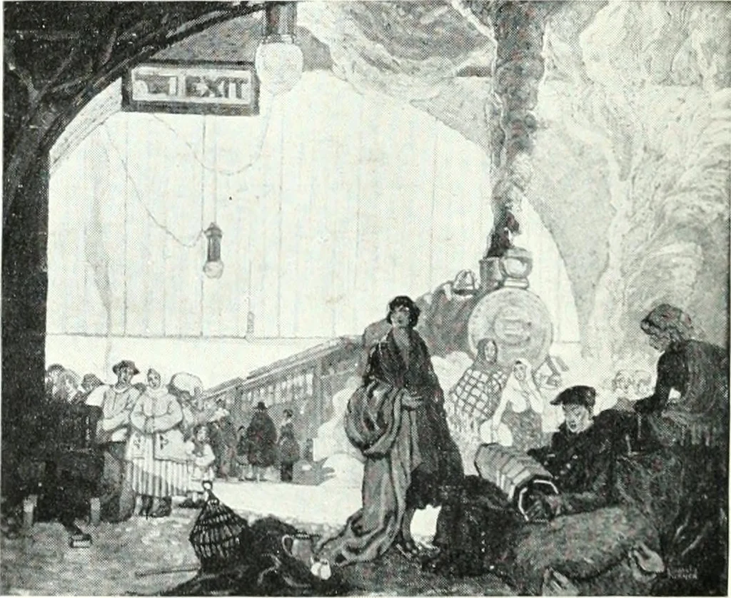 An illustration from Catalogue of the Fiftieth annual exhibition of the Ontario Society of Artists, 1922, leaf 37