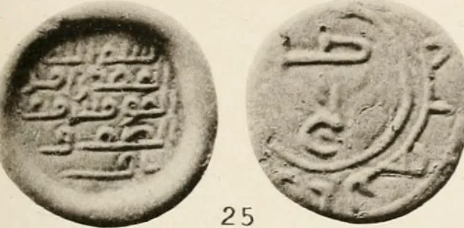 An illustration from Catalogue of Arabic glass weights in the British Museum, 1891, leaf 172