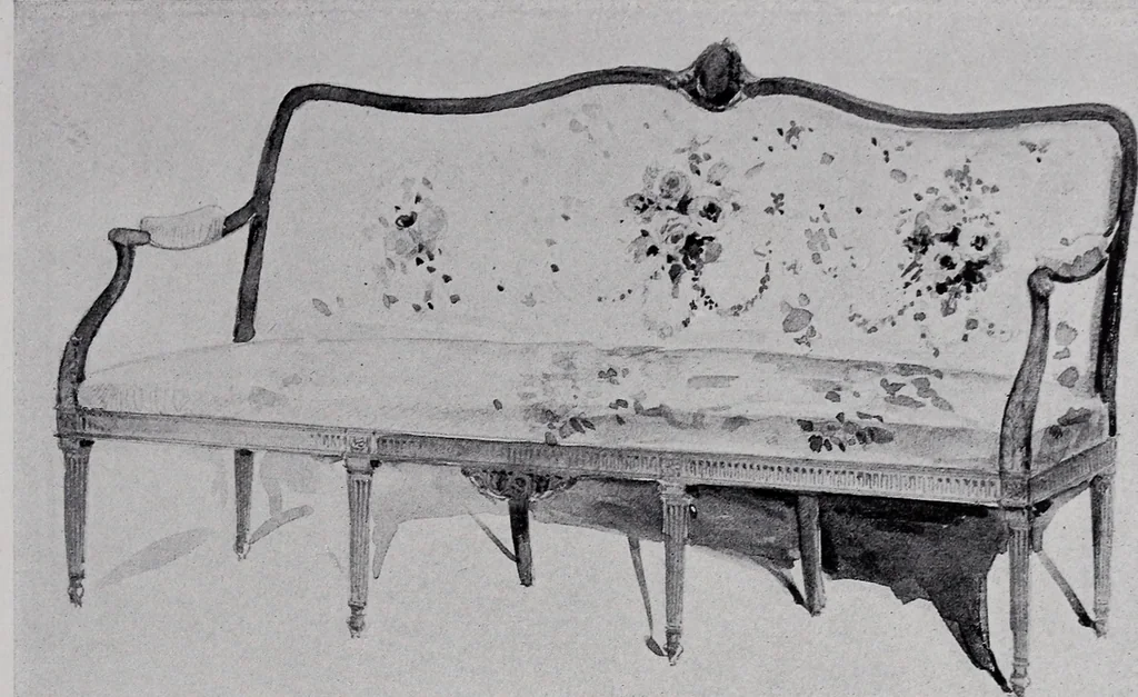 An illustration from Catalogue of the architectural exhibition, Boston Architectural Club and Boston Society of Architects: St. Botolph Club, 2 Newbury Street, from May 22nd to June 3rd, 1899, 1899, leaf 102