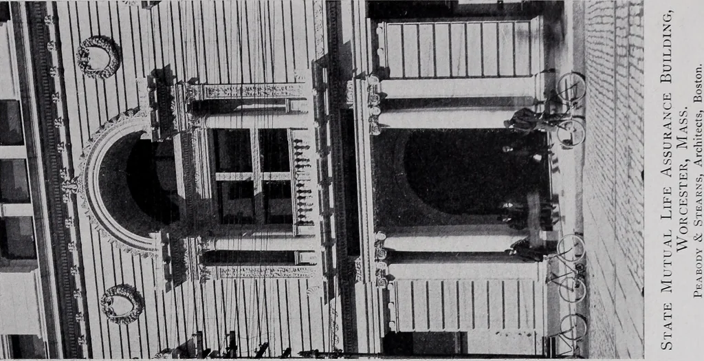 An illustration from Catalogue of the architectural exhibition, Boston Architectural Club and Boston Society of Architects: St. Botolph Club, 2 Newbury Street, from May 22nd to June 3rd, 1899, 1899, leaf 126
