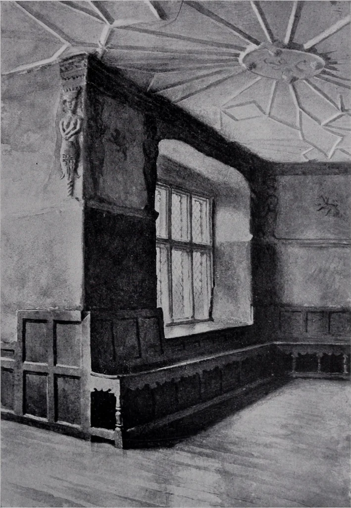 An illustration from Catalogue of the architectural exhibition, Boston Architectural Club and Boston Society of Architects: St. Botolph Club, 2 Newbury Street, from May 22nd to June 3rd, 1899, 1899, leaf 168