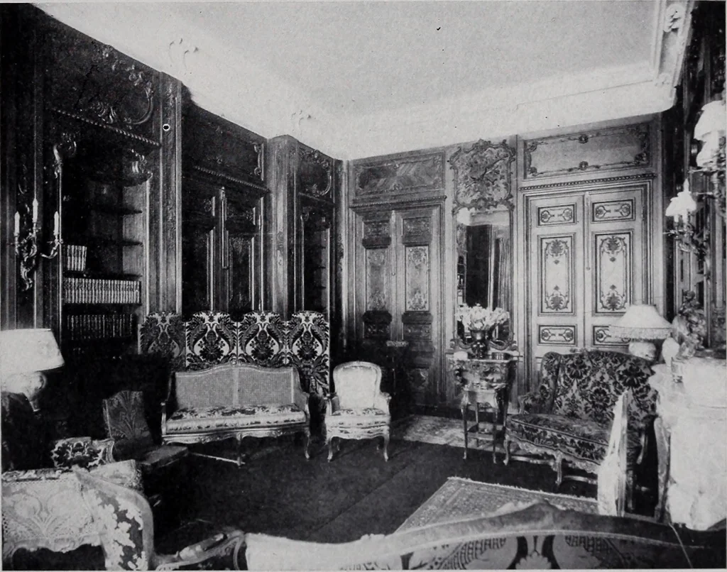 An illustration from Catalogue of the architectural exhibition, Boston Architectural Club and Boston Society of Architects: St. Botolph Club, 2 Newbury Street, from May 22nd to June 3rd, 1899, 1899, leaf 170