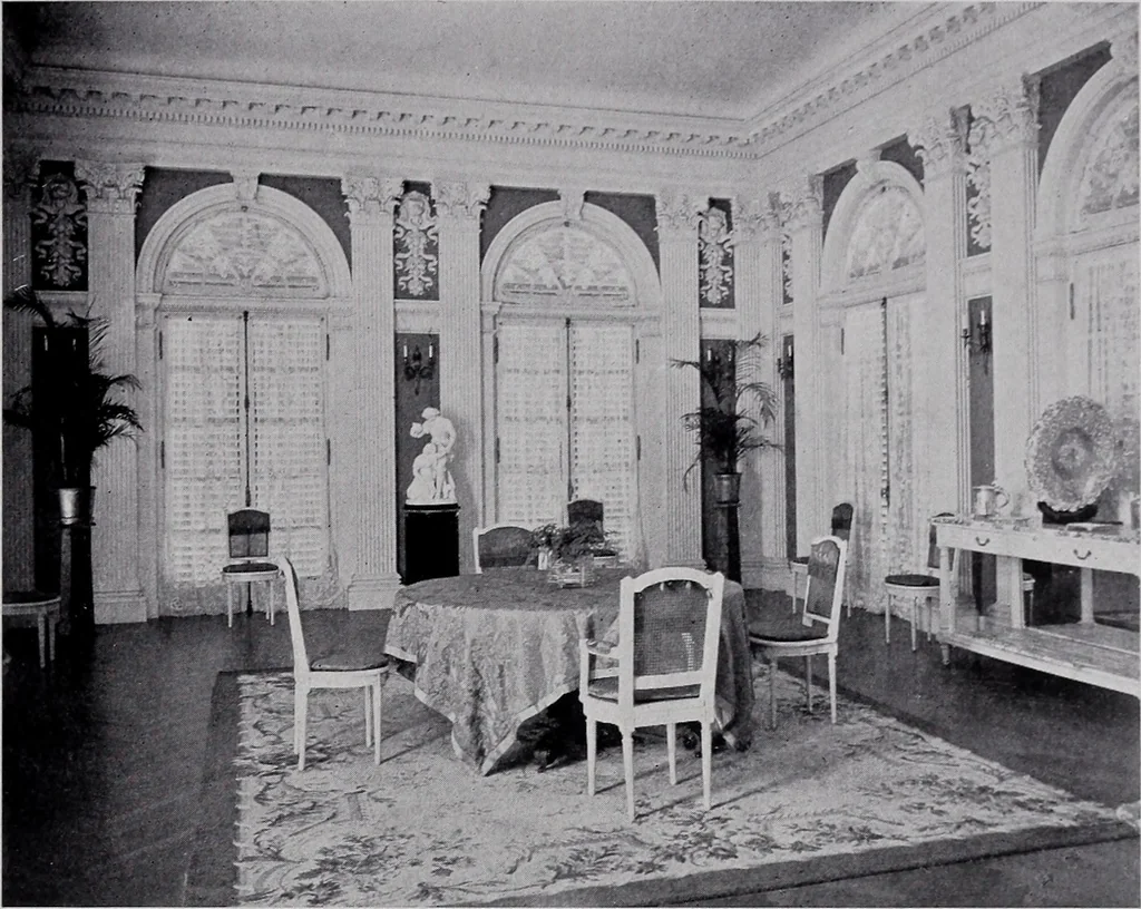 An illustration from Catalogue of the architectural exhibition, Boston Architectural Club and Boston Society of Architects: St. Botolph Club, 2 Newbury Street, from May 22nd to June 3rd, 1899, 1899, leaf 172