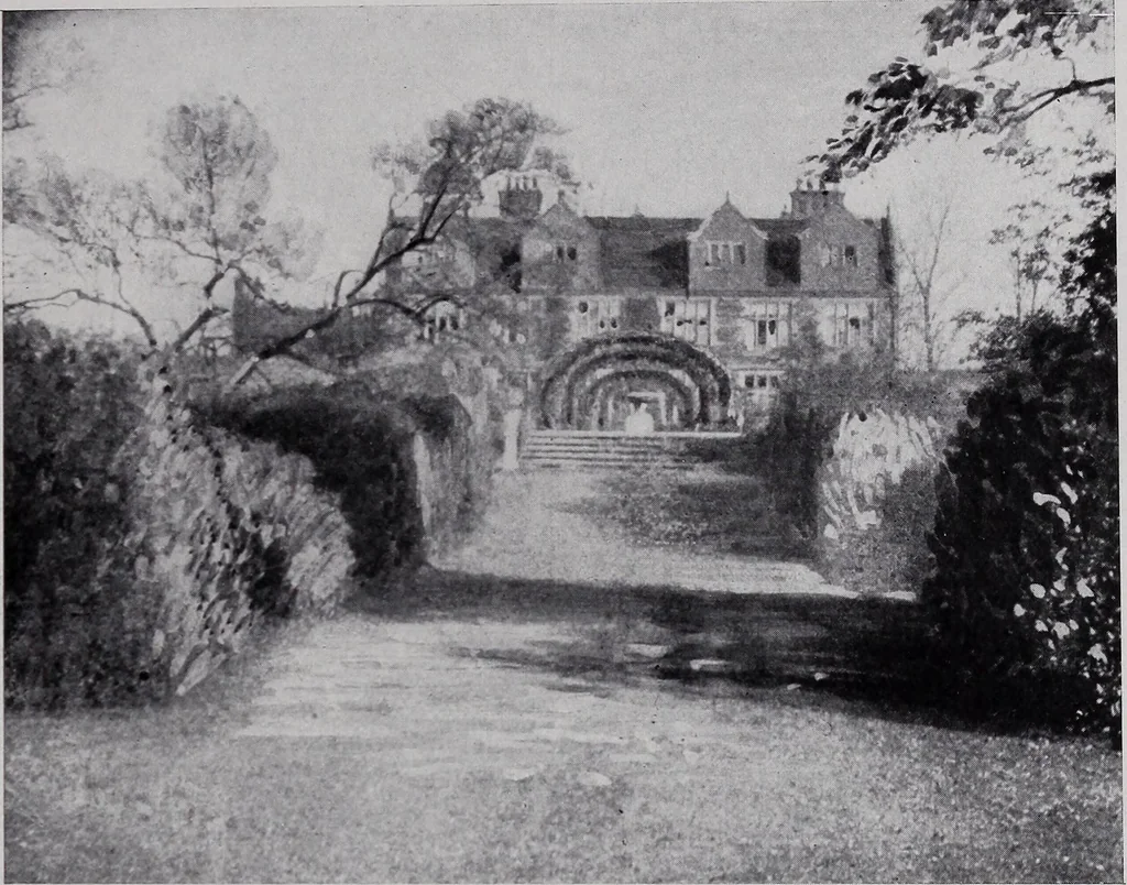 An illustration from Catalogue of the architectural exhibition, Boston Architectural Club and Boston Society of Architects: St. Botolph Club, 2 Newbury Street, from May 22nd to June 3rd, 1899, 1899, leaf 174