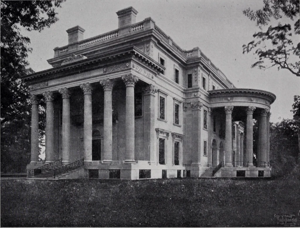 An illustration from Catalogue of the architectural exhibition, Boston Architectural Club and Boston Society of Architects: St. Botolph Club, 2 Newbury Street, from May 22nd to June 3rd, 1899, 1899, leaf 194