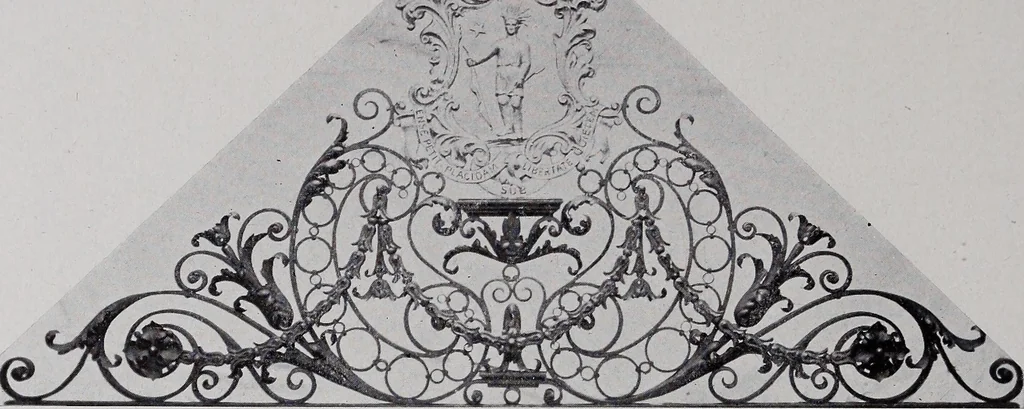 An illustration from Catalogue of the architectural exhibition, Boston Architectural Club and Boston Society of Architects: St. Botolph Club, 2 Newbury Street, from May 22nd to June 3rd, 1899, 1899, leaf 207