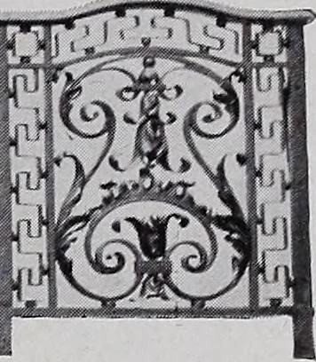 An illustration from Catalogue of the architectural exhibition, Boston Architectural Club and Boston Society of Architects: St. Botolph Club, 2 Newbury Street, from May 22nd to June 3rd, 1899, 1899, leaf 208