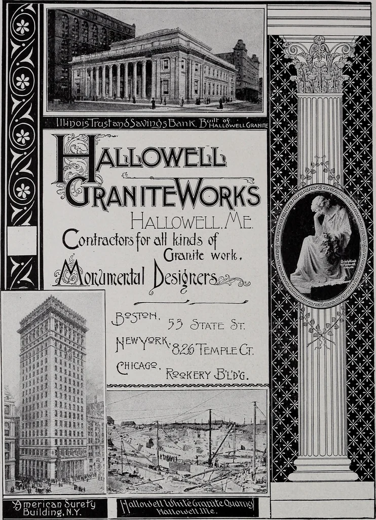An illustration from Catalogue of the architectural exhibition, Boston Architectural Club and Boston Society of Architects: St. Botolph Club, 2 Newbury Street, from May 22nd to June 3rd, 1899, 1899, leaf 217
