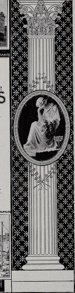 An illustration from Catalogue of the architectural exhibition, Boston Architectural Club and Boston Society of Architects: St. Botolph Club, 2 Newbury Street, from May 22nd to June 3rd, 1899, 1899, leaf 217