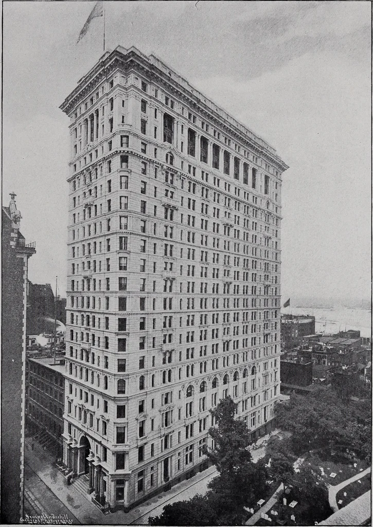 An illustration from Catalogue of the architectural exhibition, Boston Architectural Club and Boston Society of Architects: St. Botolph Club, 2 Newbury Street, from May 22nd to June 3rd, 1899, 1899, leaf 218