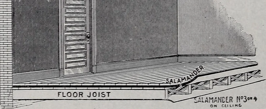 An illustration from Catalogue of the architectural exhibition, Boston Architectural Club and Boston Society of Architects: St. Botolph Club, 2 Newbury Street, from May 22nd to June 3rd, 1899, 1899, leaf 221