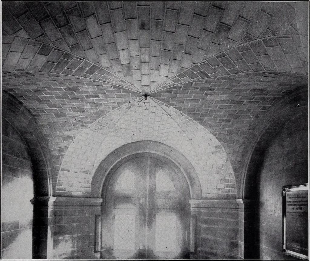 An illustration from Catalogue of the architectural exhibition, Boston Architectural Club and Boston Society of Architects: St. Botolph Club, 2 Newbury Street, from May 22nd to June 3rd, 1899, 1899, leaf 222