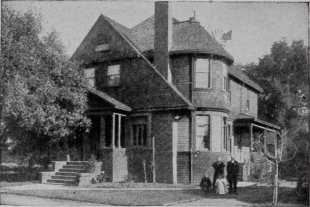 An illustration from Catalogue of the architectural exhibition, Boston Architectural Club and Boston Society of Architects: St. Botolph Club, 2 Newbury Street, from May 22nd to June 3rd, 1899, 1899, leaf 233