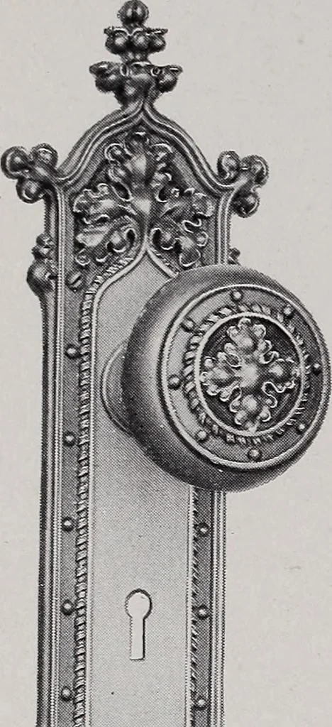 An illustration from Catalogue of the architectural exhibition, Boston Architectural Club and Boston Society of Architects: St. Botolph Club, 2 Newbury Street, from May 22nd to June 3rd, 1899, 1899, leaf 237