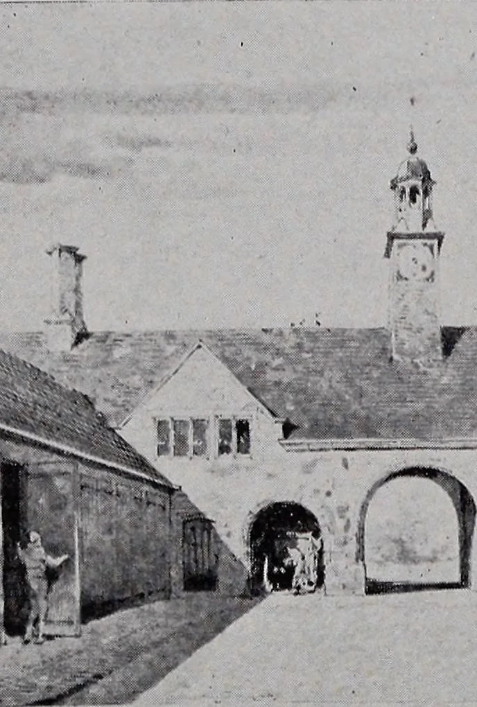 An illustration from Catalogue of the architectural exhibition, Boston Architectural Club and Boston Society of Architects: St. Botolph Club, 2 Newbury Street, from May 22nd to June 3rd, 1899, 1899, leaf 43