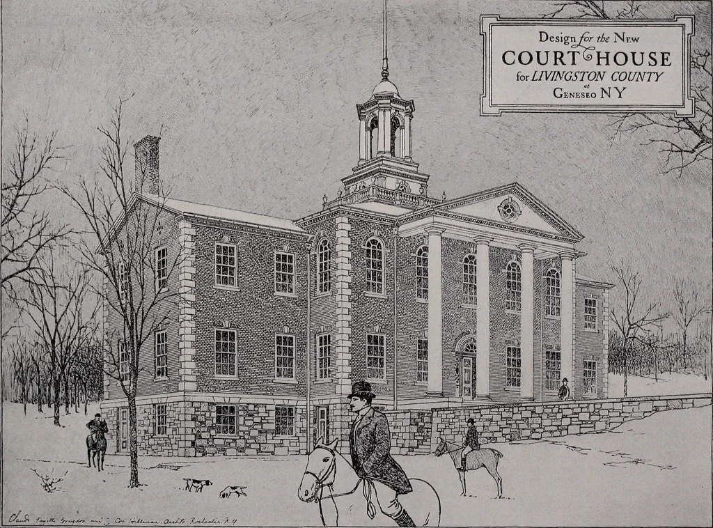 An illustration from Catalogue of the architectural exhibition, Boston Architectural Club and Boston Society of Architects: St. Botolph Club, 2 Newbury Street, from May 22nd to June 3rd, 1899, 1899, leaf 49