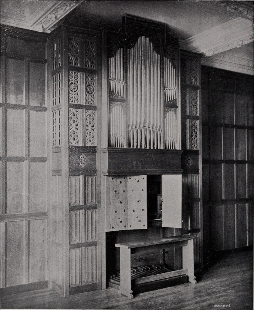 An illustration from Catalogue of the architectural exhibition, Boston Architectural Club and Boston Society of Architects: St. Botolph Club, 2 Newbury Street, from May 22nd to June 3rd, 1899, 1899, leaf 63