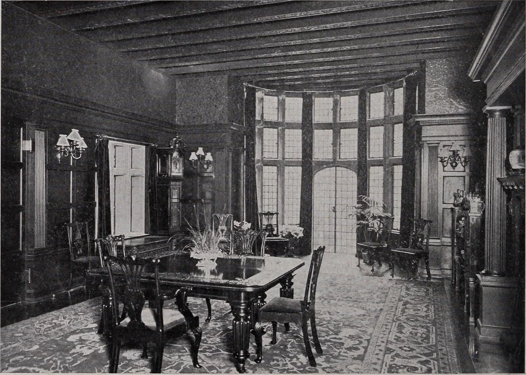 An illustration from Catalogue of the architectural exhibition, Boston Architectural Club and Boston Society of Architects: St. Botolph Club, 2 Newbury Street, from May 22nd to June 3rd, 1899, 1899, leaf 65