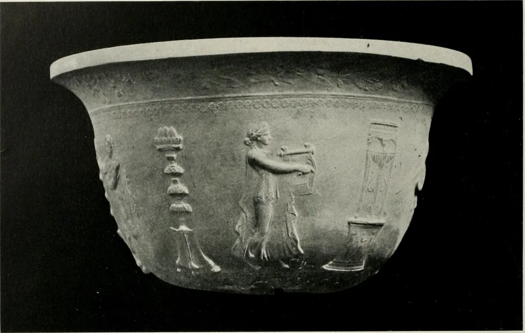An illustration from Catalogue of Arretine pottery, 1916, leaf 141