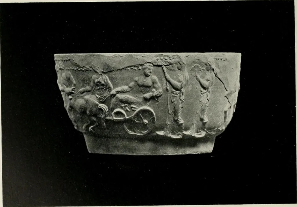 An illustration from Catalogue of Arretine pottery, 1916, leaf 147
