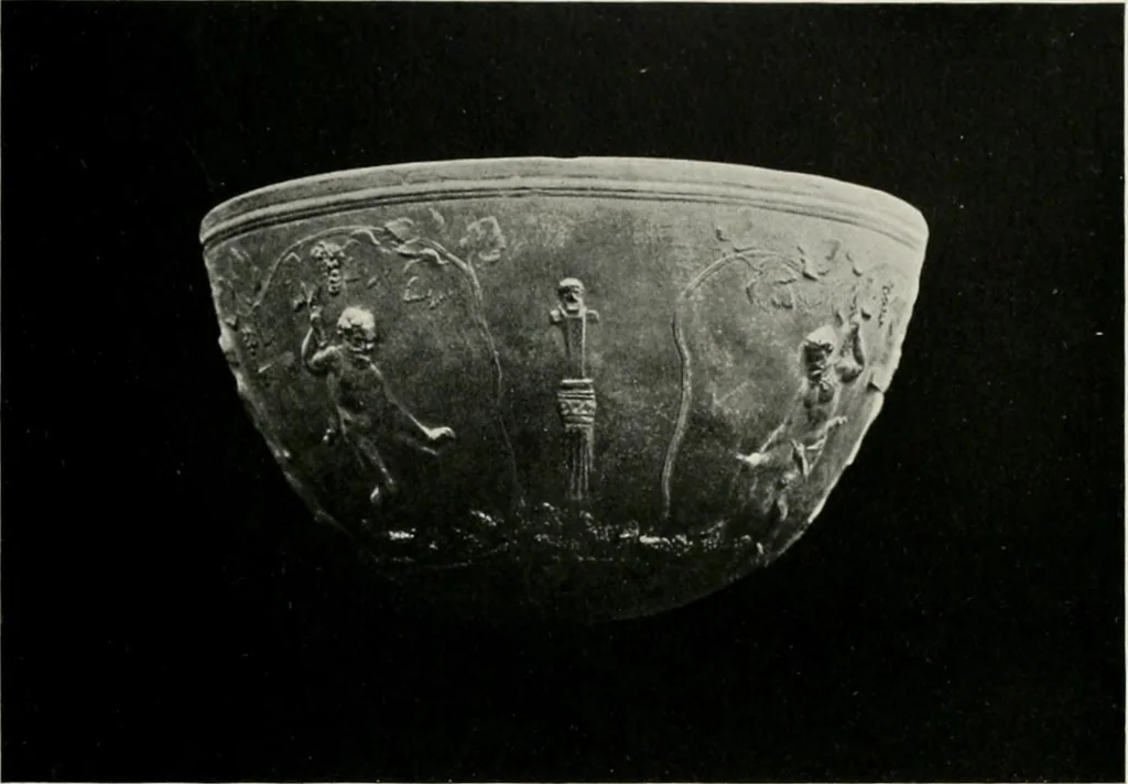 An illustration from Catalogue of Arretine pottery, 1916, leaf 150