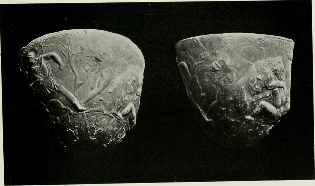 An illustration from Catalogue of Arretine pottery, 1916, leaf 166