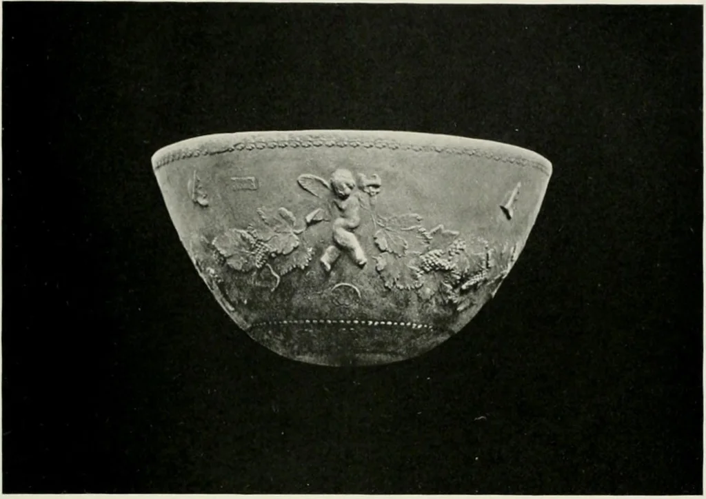 An illustration from Catalogue of Arretine pottery, 1916, leaf 168
