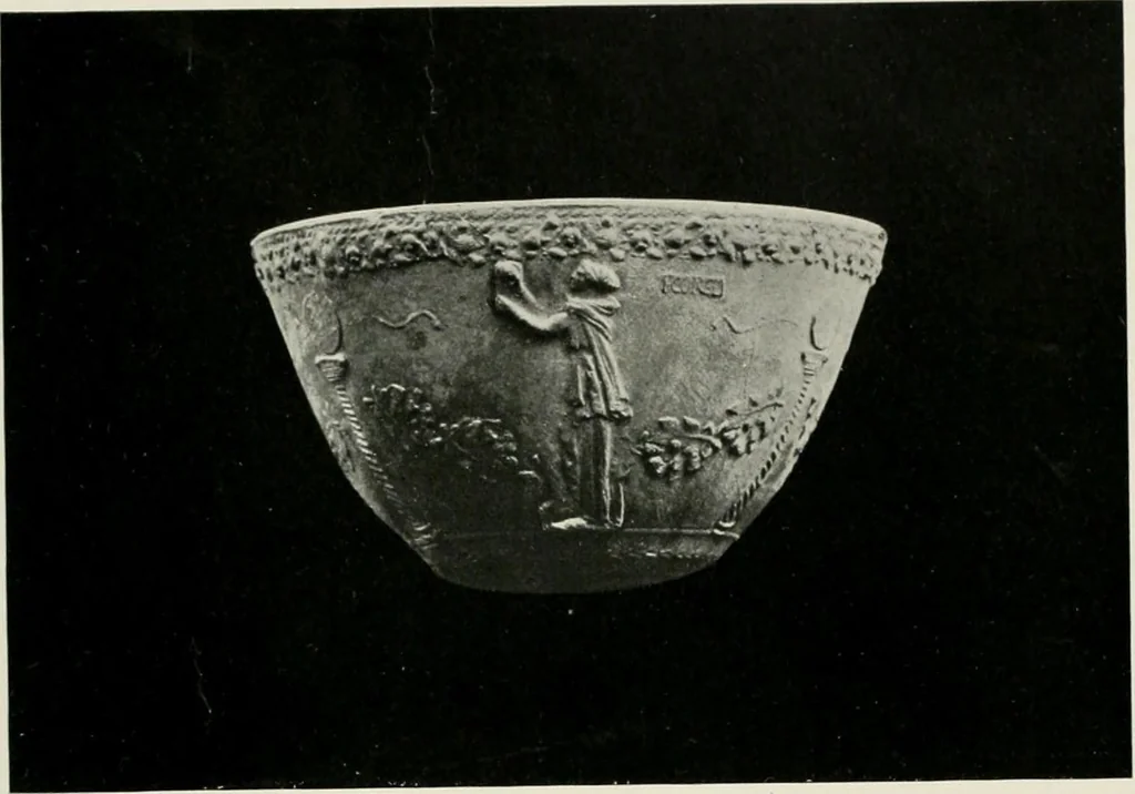 An illustration from Catalogue of Arretine pottery, 1916, leaf 170