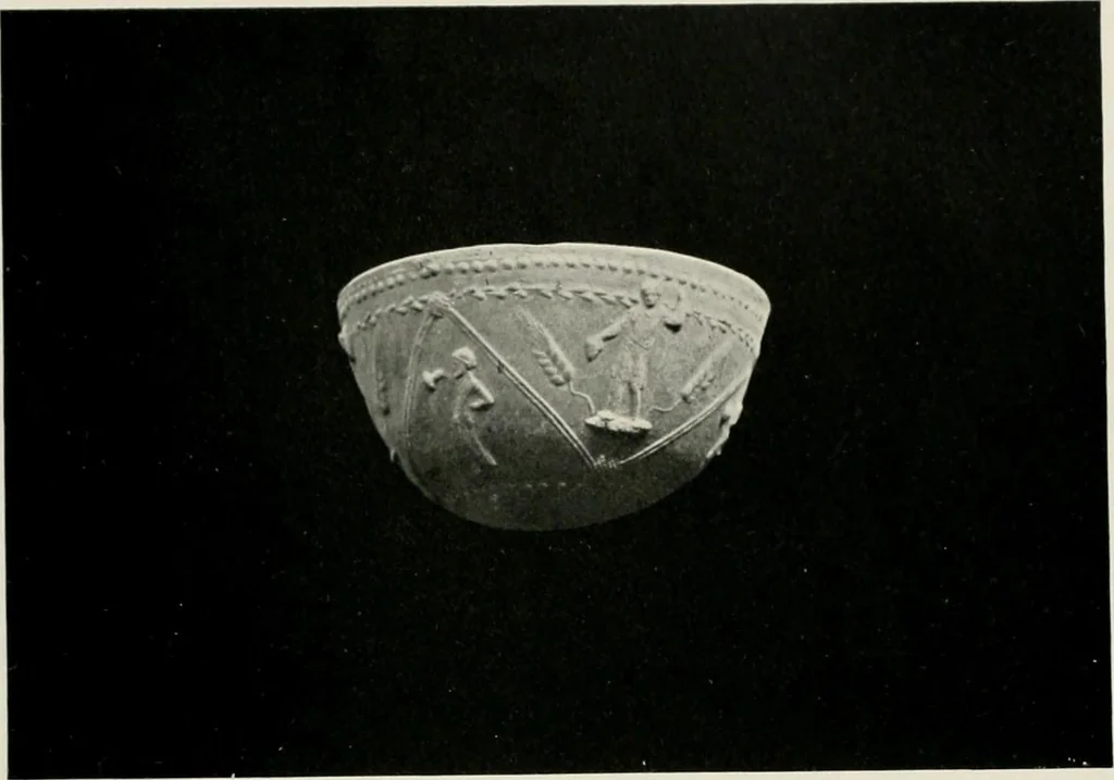 An illustration from Catalogue of Arretine pottery, 1916, leaf 172