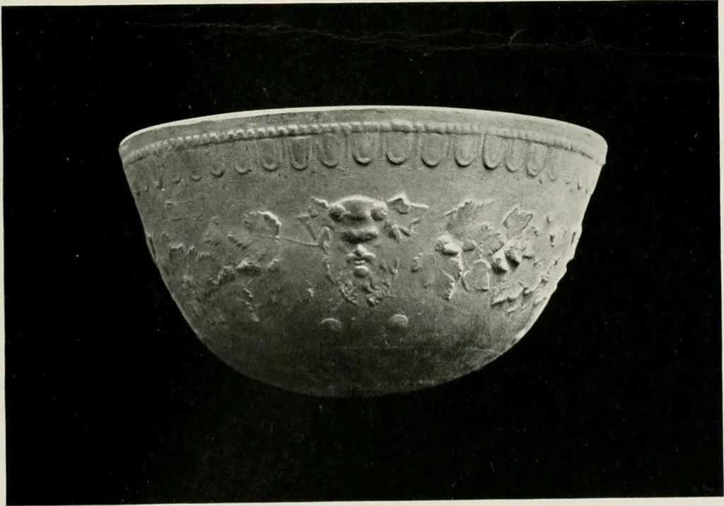 An illustration from Catalogue of Arretine pottery, 1916, leaf 172