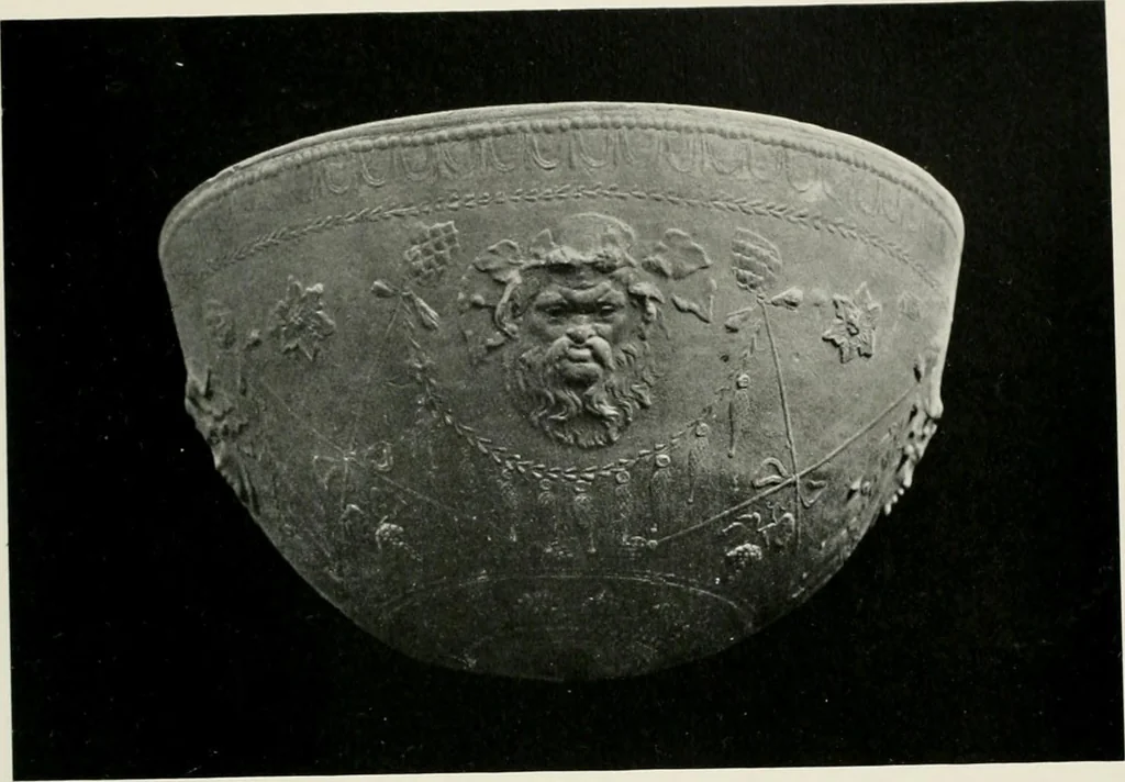 An illustration from Catalogue of Arretine pottery, 1916, leaf 174