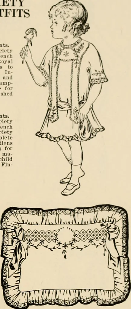 An illustration from Catalogue of ... art needlework of quality., 1914, leaf 38