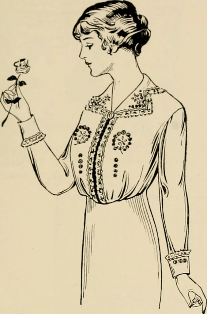 An illustration from Catalogue of ... art needlework of quality., 1914, leaf 42