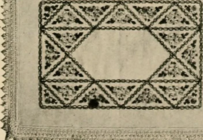 An illustration from Catalogue of ... art needlework of quality., 1914, leaf 52