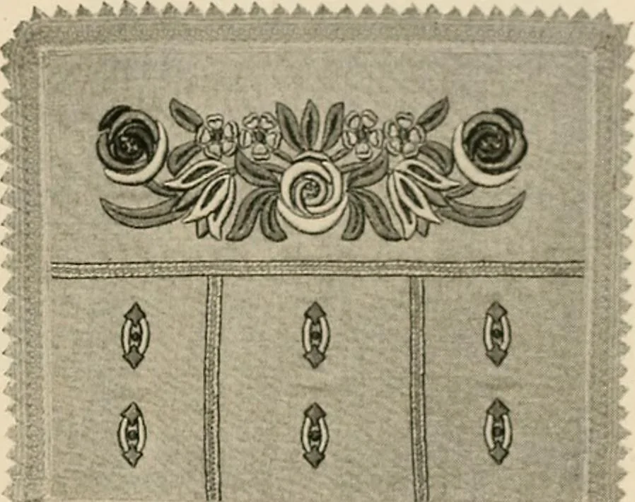 An illustration from Catalogue of ... art needlework of quality., 1914, leaf 52