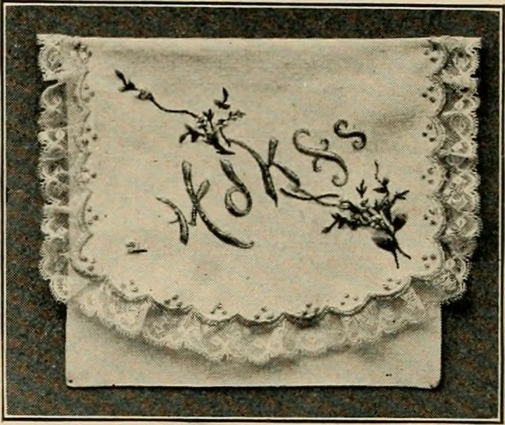 An illustration from Catalogue of ... art needlework of quality., 1914, leaf 53