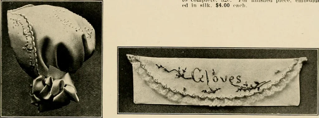 An illustration from Catalogue of ... art needlework of quality., 1914, leaf 54