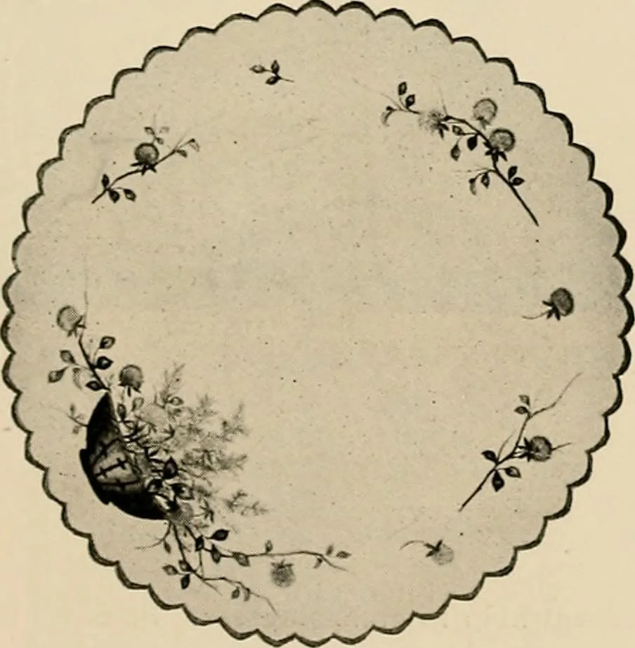 An illustration from Catalogue of ... art needlework of quality., 1914, leaf 54