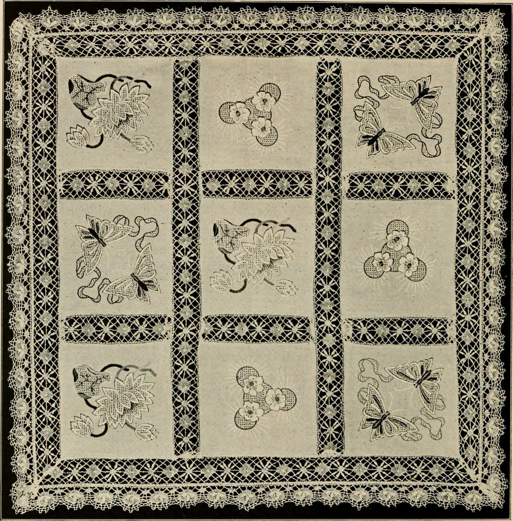 An illustration from Catalogue of ... art needlework of quality., 1914, leaf 55