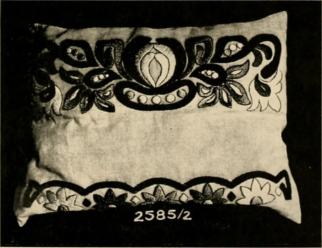 An illustration from Catalogue of ... art needlework of quality., 1914, leaf 60