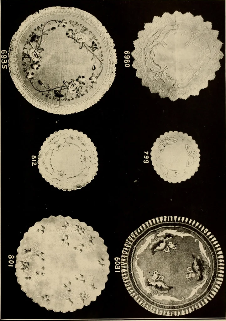 An illustration from Catalogue of ... art needlework of quality., 1914, leaf 8