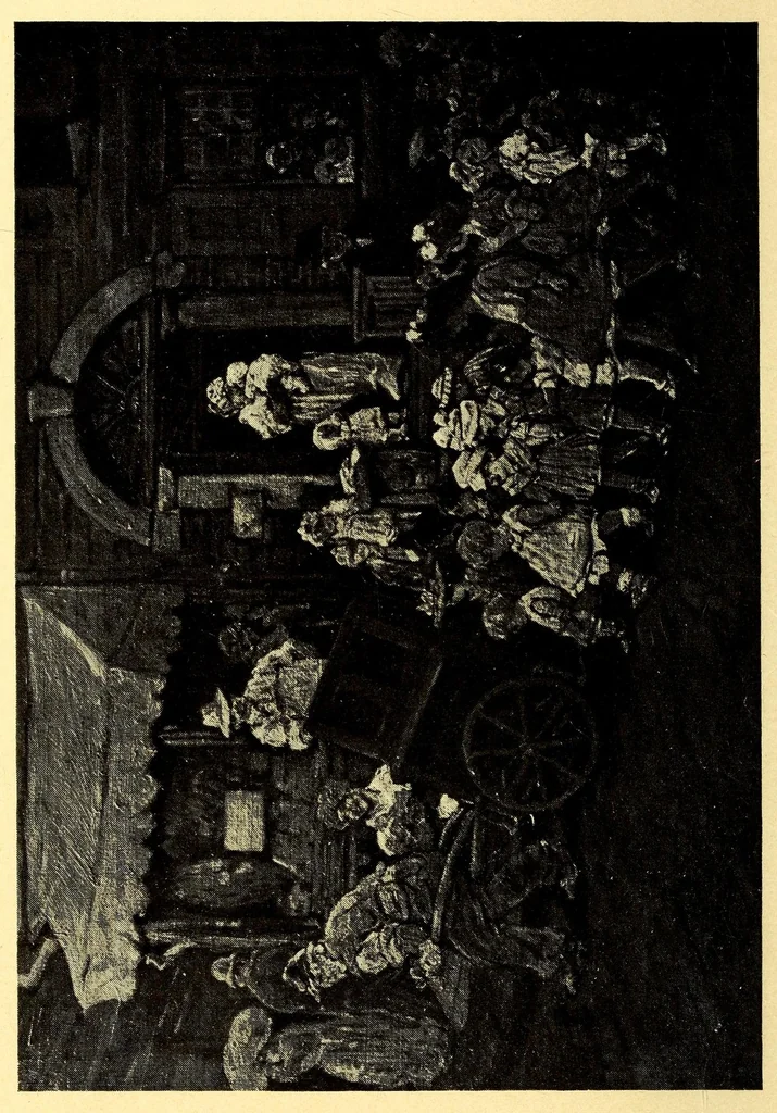 An illustration from Catalogue of Bethlehem art exhibition at the Moravian seminary, Feb. 24 to March 7, 1908, 1908, leaf 14