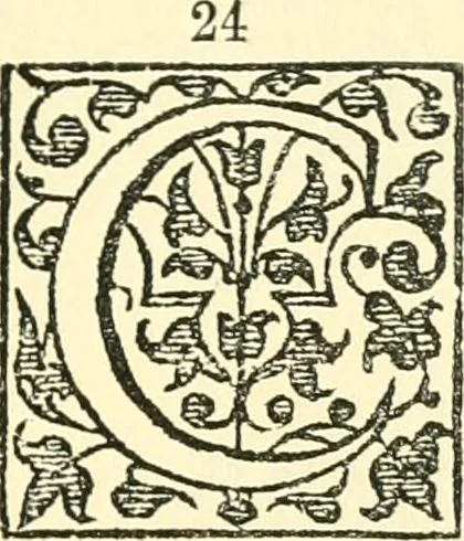 An illustration from A catalogue of books printed at or relating to the University, town & county of Cambridge, from 1521 to 1893, with bibliographical and biographical notes, 1894, leaf 20