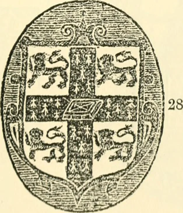 An illustration from A catalogue of books printed at or relating to the University, town & county of Cambridge, from 1521 to 1893, with bibliographical and biographical notes, 1894, leaf 20