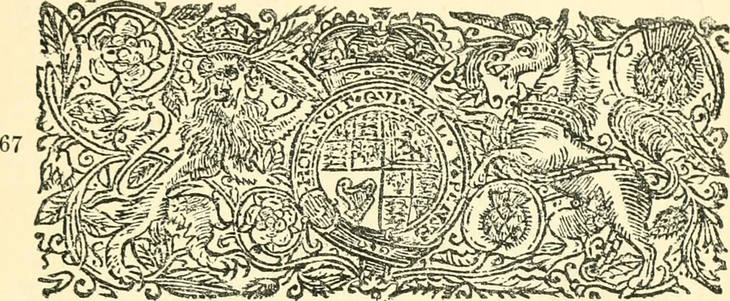 An illustration from A catalogue of books printed at or relating to the University, town & county of Cambridge, from 1521 to 1893, with bibliographical and biographical notes, 1894, leaf 26