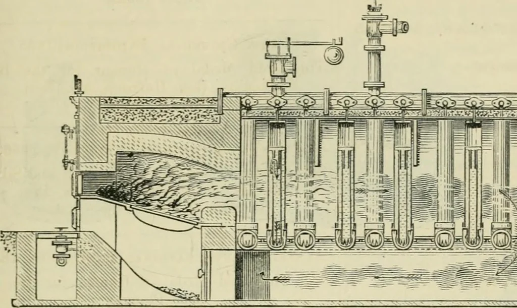 An illustration from Catalogue of the British Section : containing a list of the exhibitors of the United Kingdom and its colonies, and the objects which they exhibit : in English, French, German, and Italian : with statistical introductions and an appendix in which many of the objects exhibited are more fully described, 1867, leaf 1002