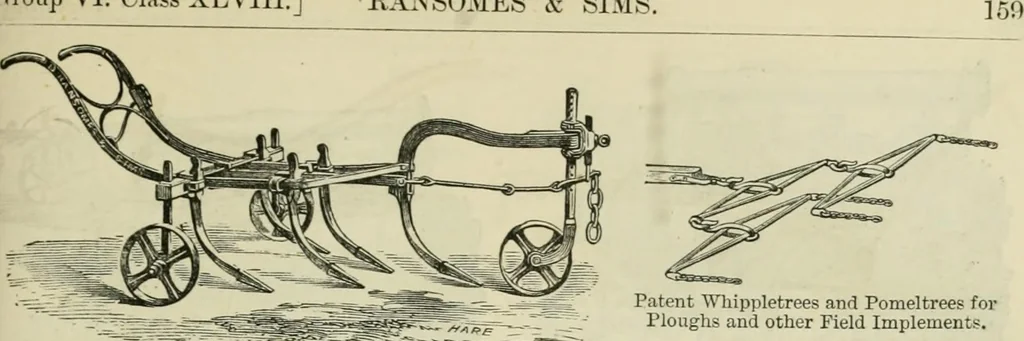 An illustration from Catalogue of the British Section : containing a list of the exhibitors of the United Kingdom and its colonies, and the objects which they exhibit : in English, French, German, and Italian : with statistical introductions and an appendix in which many of the objects exhibited are more fully described, 1867, leaf 1008