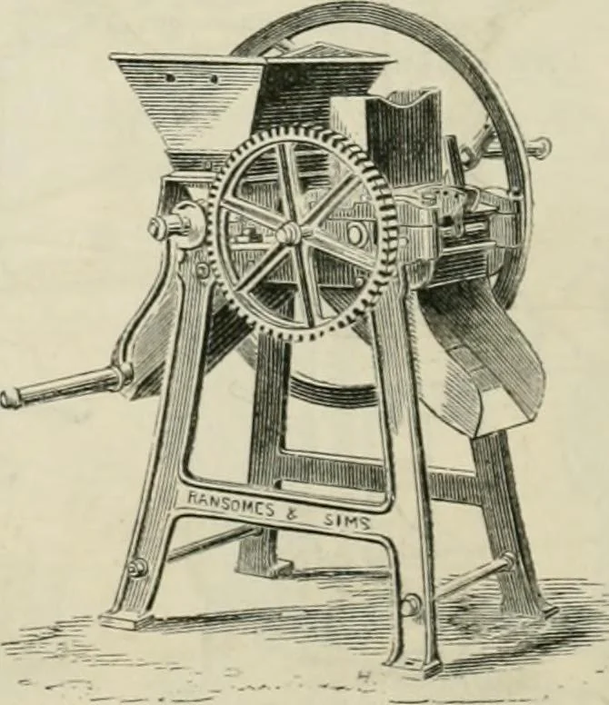 An illustration from Catalogue of the British Section : containing a list of the exhibitors of the United Kingdom and its colonies, and the objects which they exhibit : in English, French, German, and Italian : with statistical introductions and an appendix in which many of the objects exhibited are more fully described, 1867, leaf 1011