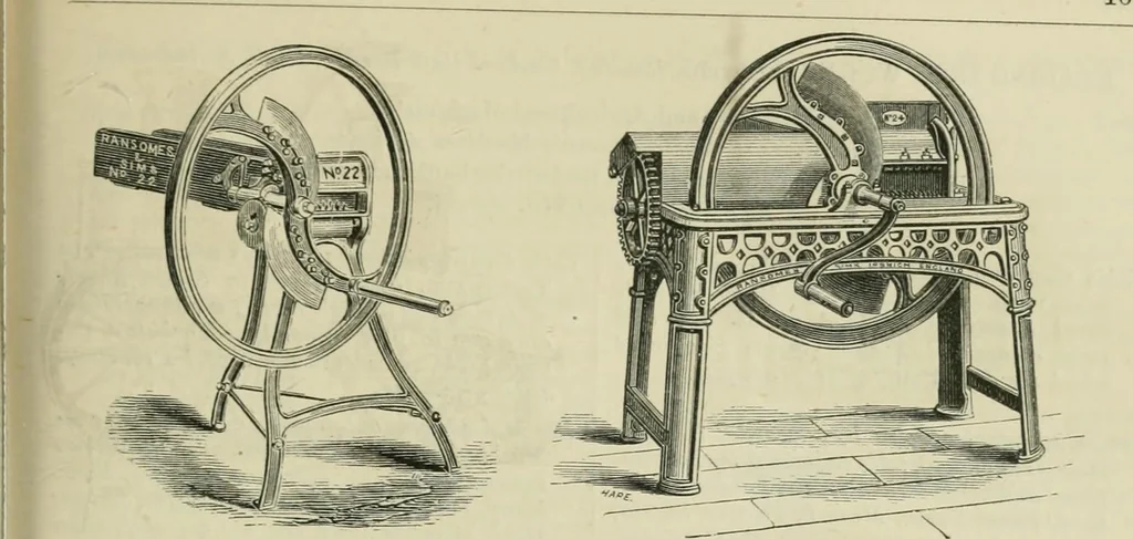 An illustration from Catalogue of the British Section : containing a list of the exhibitors of the United Kingdom and its colonies, and the objects which they exhibit : in English, French, German, and Italian : with statistical introductions and an appendix in which many of the objects exhibited are more fully described, 1867, leaf 1012